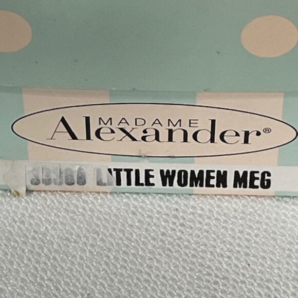 Rare Madame Alexander  8"  Little Women Meg new in box. - Picture 8 of 8